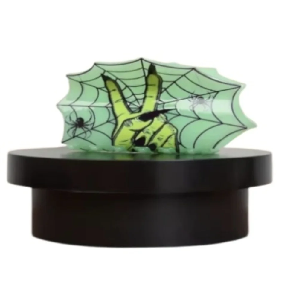 New Glow-in-the-Dark Disney’s Wicked Spider Web Hair Clip Claw